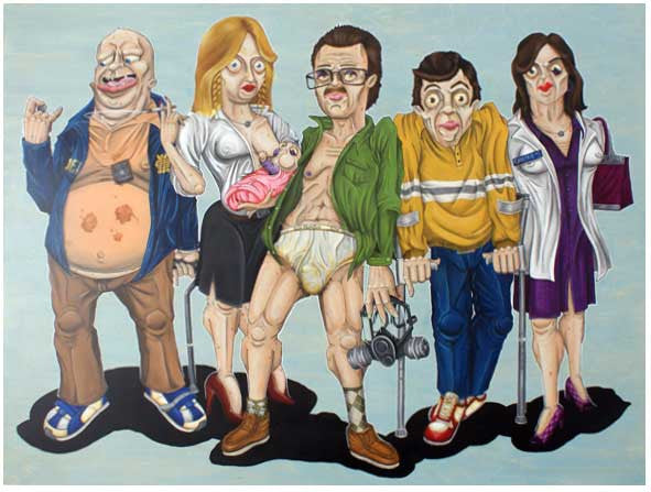 The Gropes (Rob Roybal) "Family Ties"