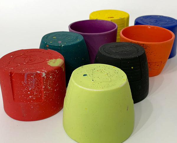 Tim Kowalczyk "Spray Paint Lid" Saku Cups