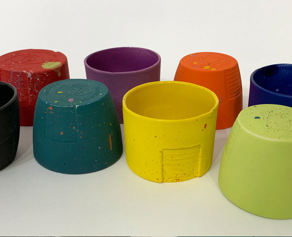 Tim Kowalczyk "Spray Paint Lid" Saku Cups