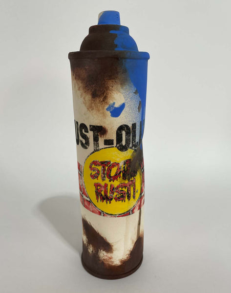 Tim Kowalczyk "Rusto Spray Can" Bottle (Blue) #1