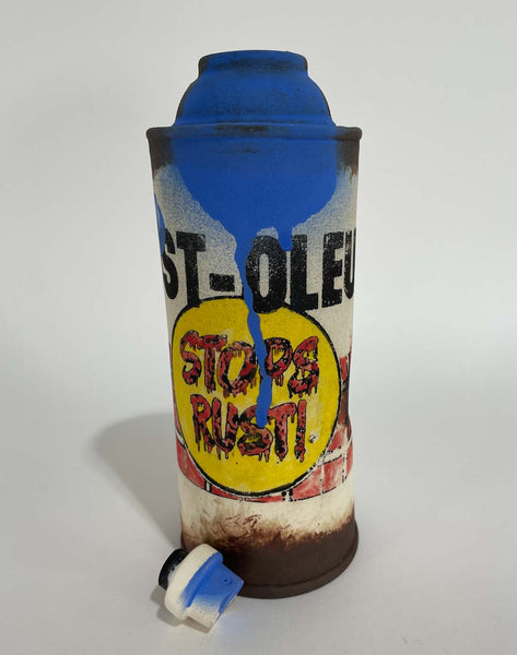 Tim Kowalczyk "Rusto Spray Can" Bottle (Blue) #2