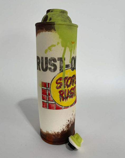Tim Kowalczyk "Rusto Spray Can" Bottle (Lime) #3