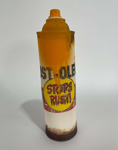 Tim Kowalczyk "Rusto Spray Can" Bottle (Orange) #4