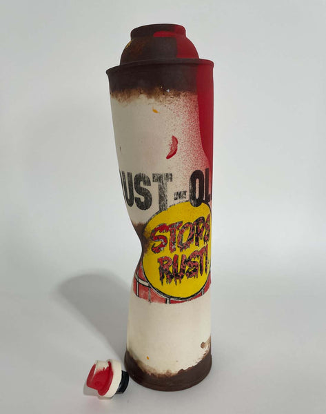 Tim Kowalczyk "Rusto Spray Can" Bottle (Red) #3