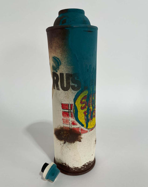 Tim Kowalczyk "Rusto Spray Can" Bottle (Teal) #4