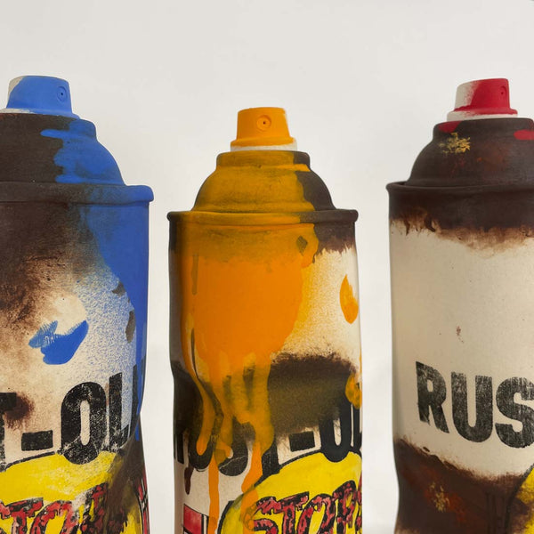 Tim Kowalczyk "Rusto Spray Can" Bottle (Orange) #4