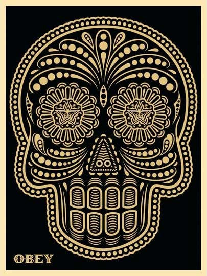 Shepard Fairey - Dia de los Muertos