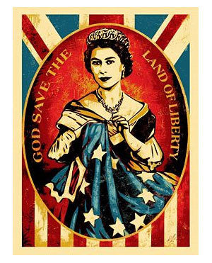 Shepard Fairey "God Save The Queen"