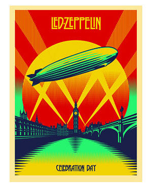 Shepard Fairey "Led Zeppelin Celebration Day"