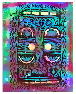 Phil Frost "Untitled Neon" Blue