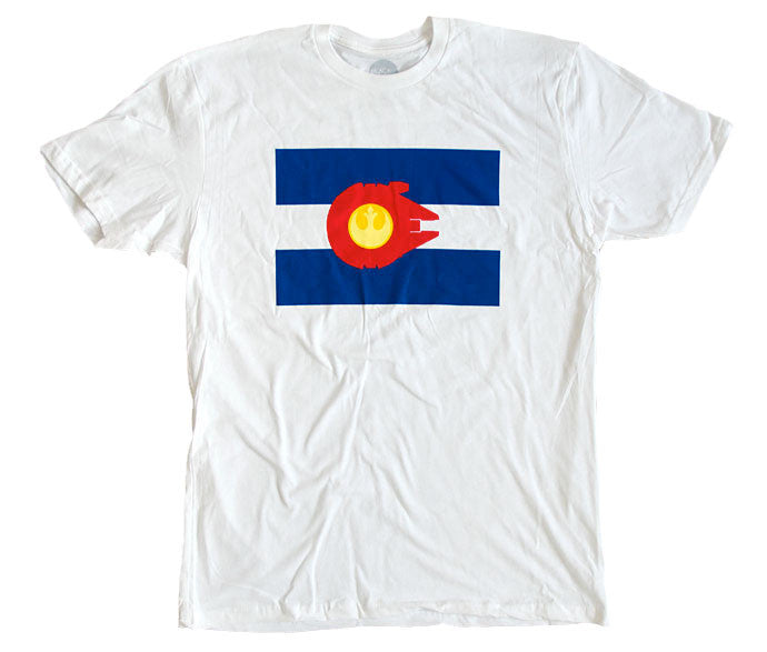 "Rocky Mountain Alliance" Flag & T-Shirt - White