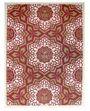 Shepard Fairey Yen Pattern Holiday Edition