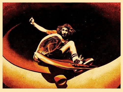 Shepard Fairey "Alva Frontside" (Red)