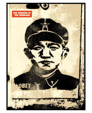 Shepard Fairey "Chinese Stencil"