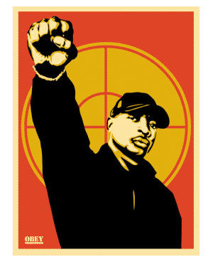 Shepard Fairey "Chuck D 2007"