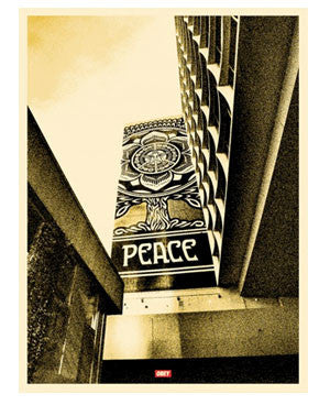 Shepard Fairey "Covert To Overt: Peace Tree"