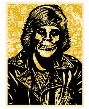 Shepard Fairey “Fiend Rocker” (Gold)