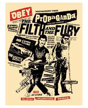 Shepard Fairey "Filth & Fury"