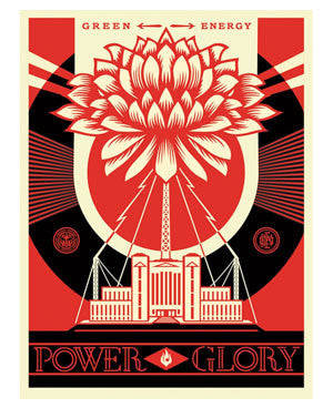 Shepard Fairey "Green Power"