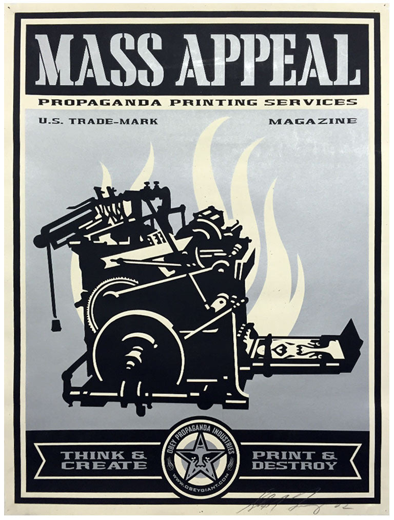 Shepard Fairey - Mass Appeal (1st Edition)