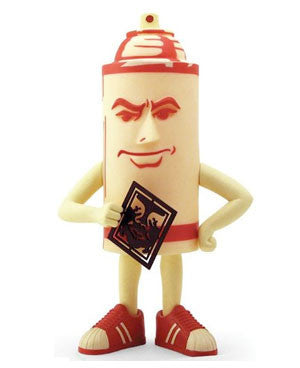 Shepard Fairey Mr. Spray - Red