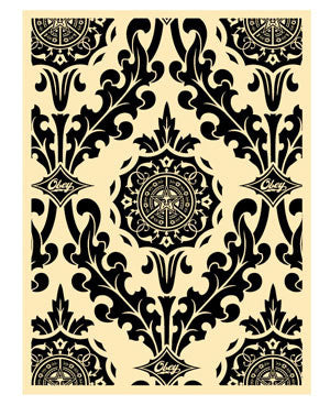 Shepard Fairey "Parlor Pattern" (Cream/Black)