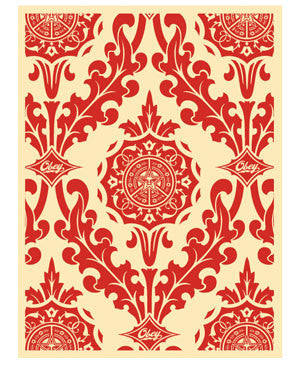 Shepard Fairey "Parlor Pattern" (Red)