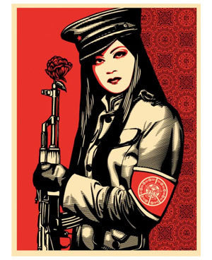 Shepard Fairey "Peace Guard"