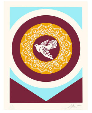 Shepard Fairey "Peace Series - Dove" 2