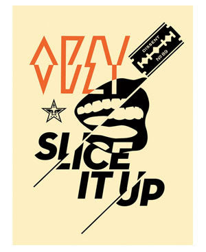 Shepard Fairey "Slice It Up"