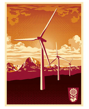 Shepard Fairey "Obey Windmill"